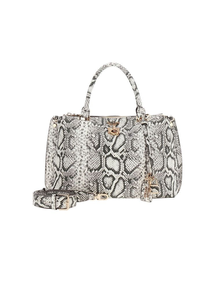 Guess Bianca Girlfriend Top Handle Bag — White