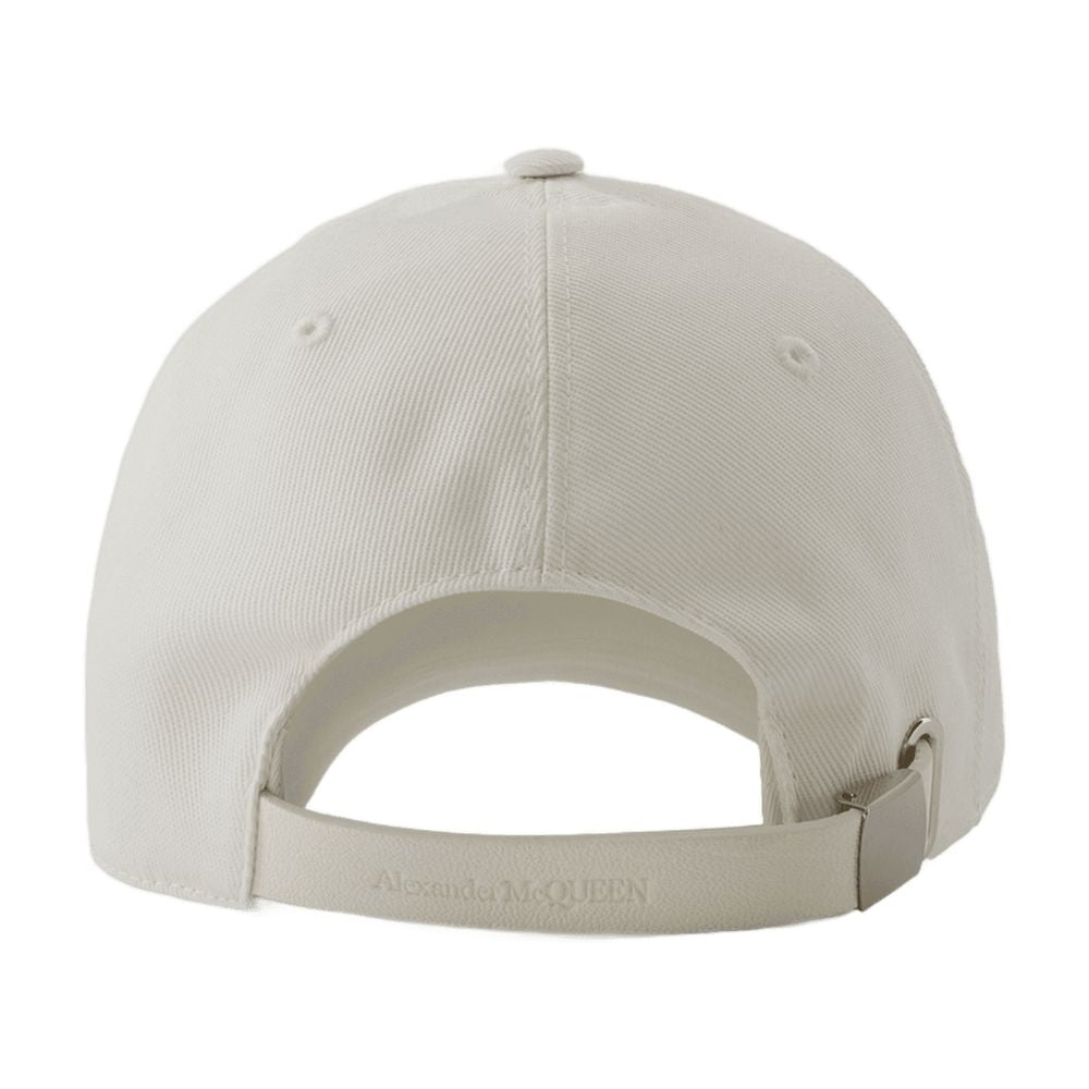Alexander McQueen 7820634105Q9060 Baseball Cap — White