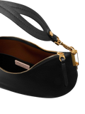 Coccinelle Sunup Shoulder Bag — Black