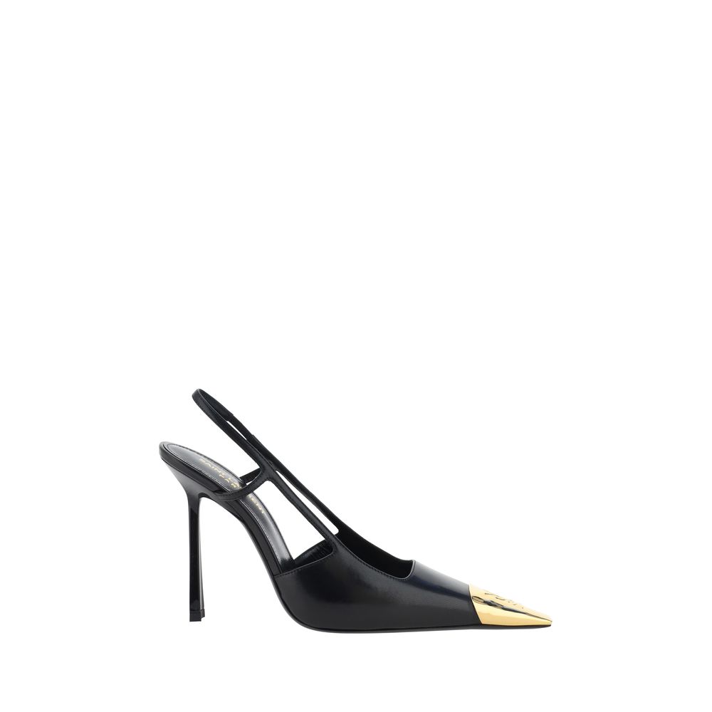Saint Laurent Jeanne Pump — Black