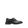 Bottega Veneta Lace-Up Leather Derby Shoe — Black