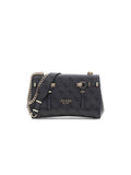 Guess Logo Convertible Flap Crossbody Bag — Gray