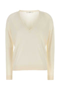 Italist Cashmere V-Neck Sweater — White