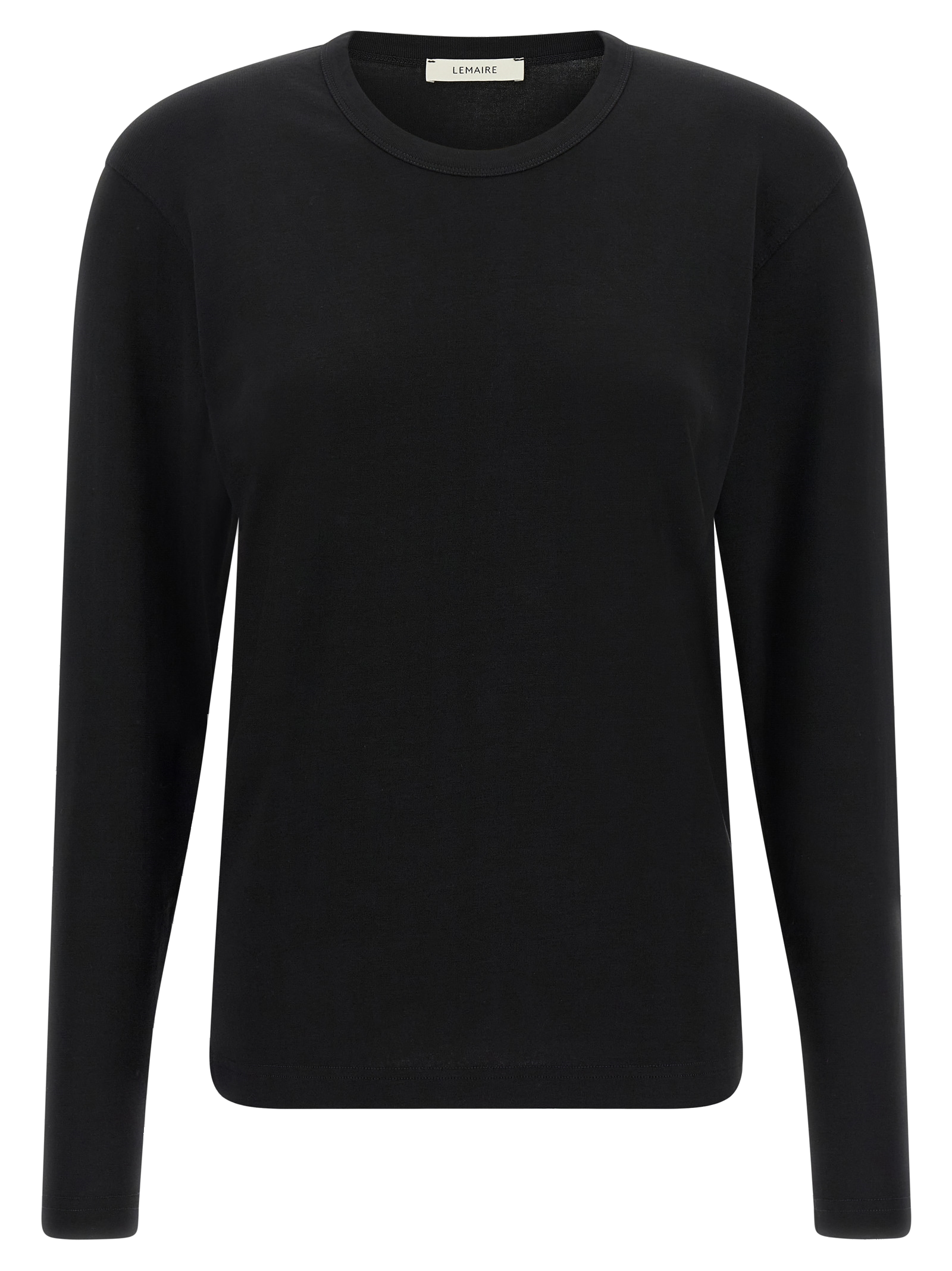 Lemaire Cotton Jersey T-Shirt — Black