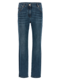 Brunello Cucinelli Stretch Cotton Jeans — Blue