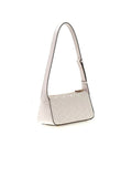 Bolso de hombro pequeño Guess Stacey - Blanco