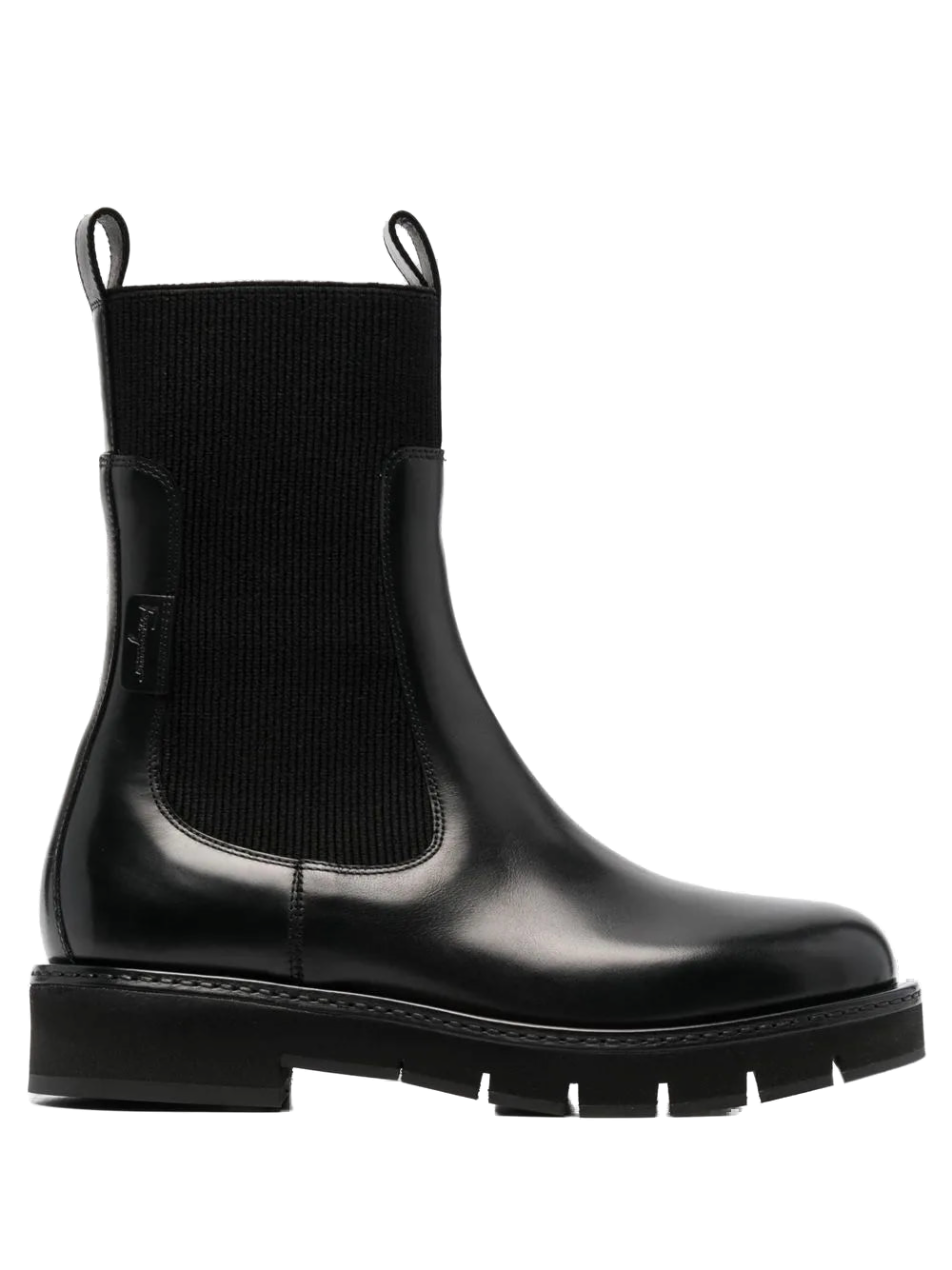 Ferragamo Chelsea Boot — Black