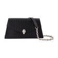 Alexander McQueen Skull Clutch — Black