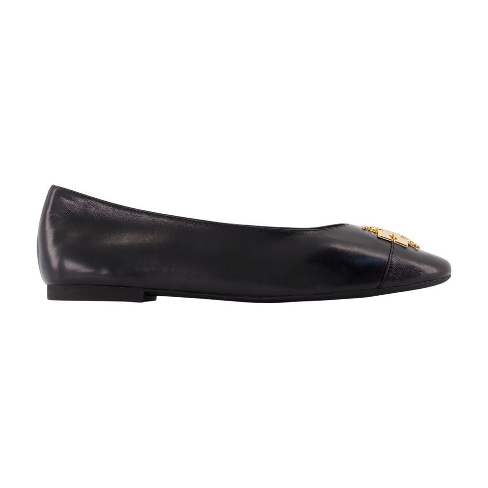 Tory Burch Charlie Flat — Black