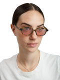 Furla SFU971 Tortoiseshell Acetate Sunglasses — Burgundy