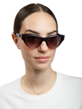 Furla SFU982 Gradient Acetate Cat-Eye Sunglasses — Purple