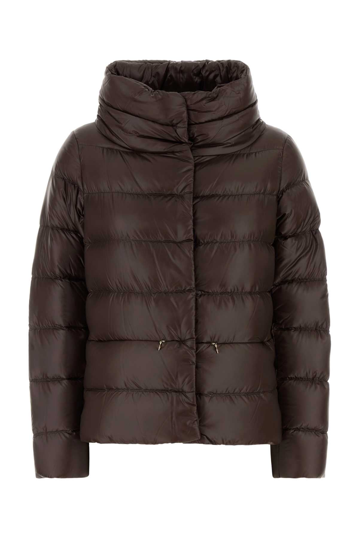 Herno Corto Down Jacket — Brown