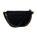 Isabel Marant Studded Calfskin Crossbody Bag — Black