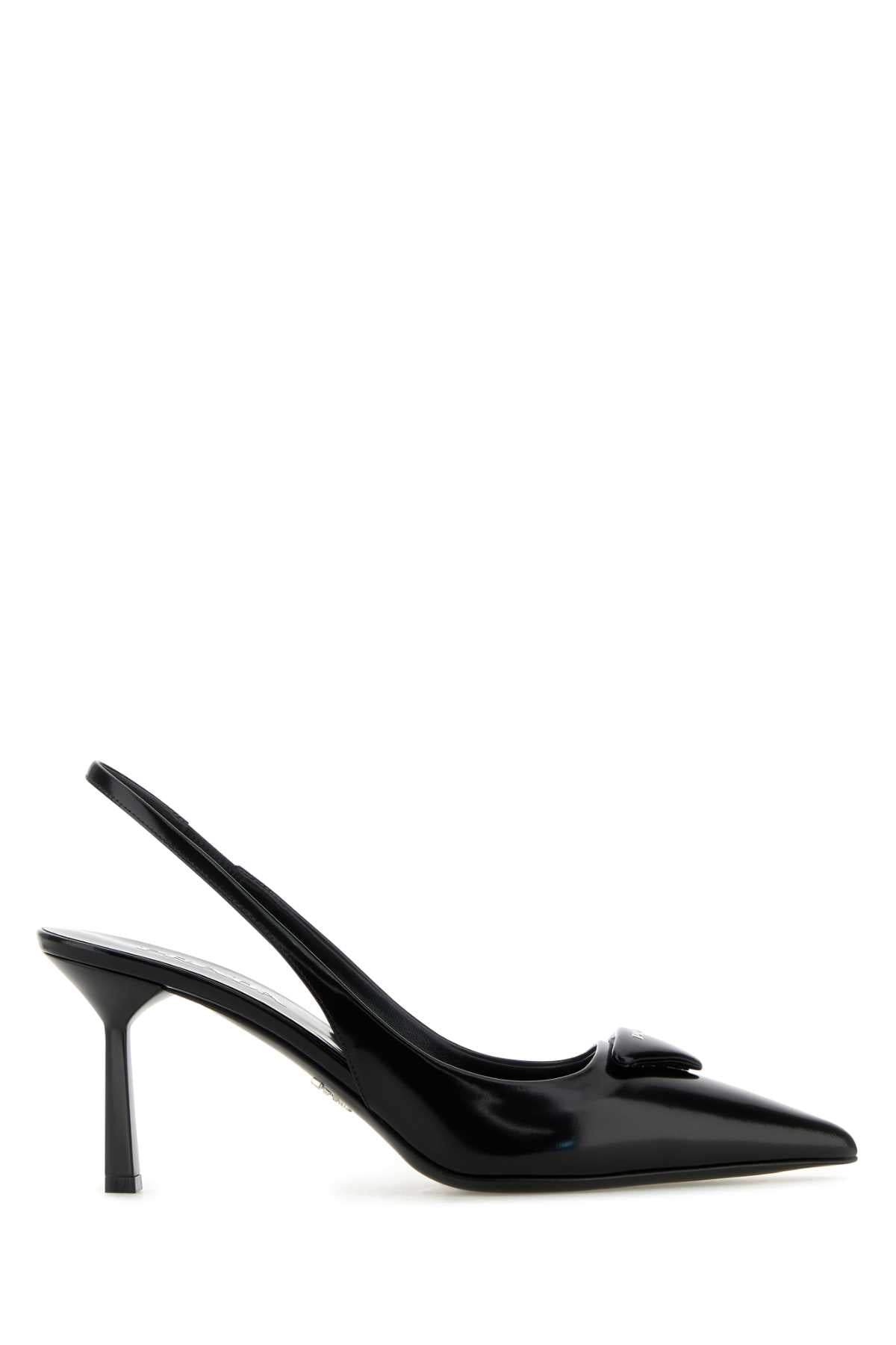Prada Slingback Heel — Black