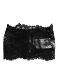 Dolce & Gabbana Lace Scarf — Black