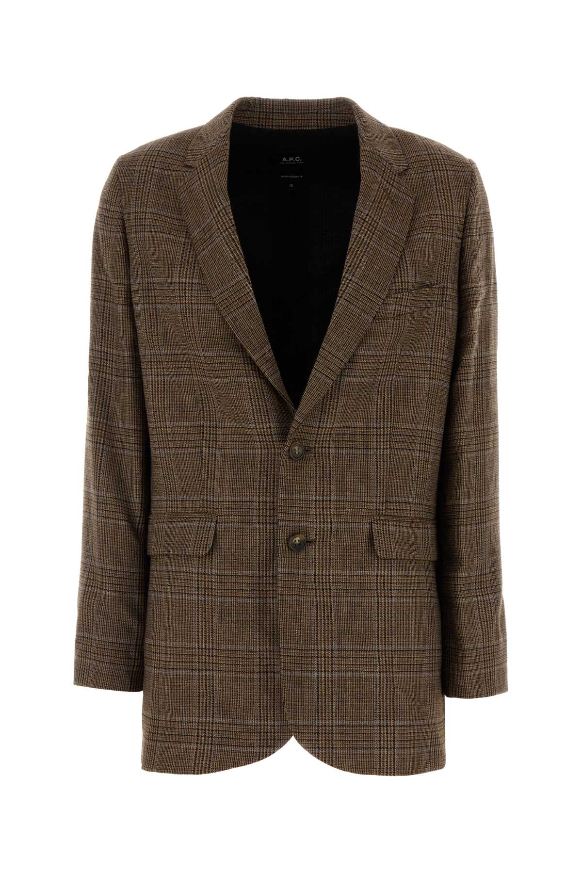 A.P.C. Annie Blazer — Brown