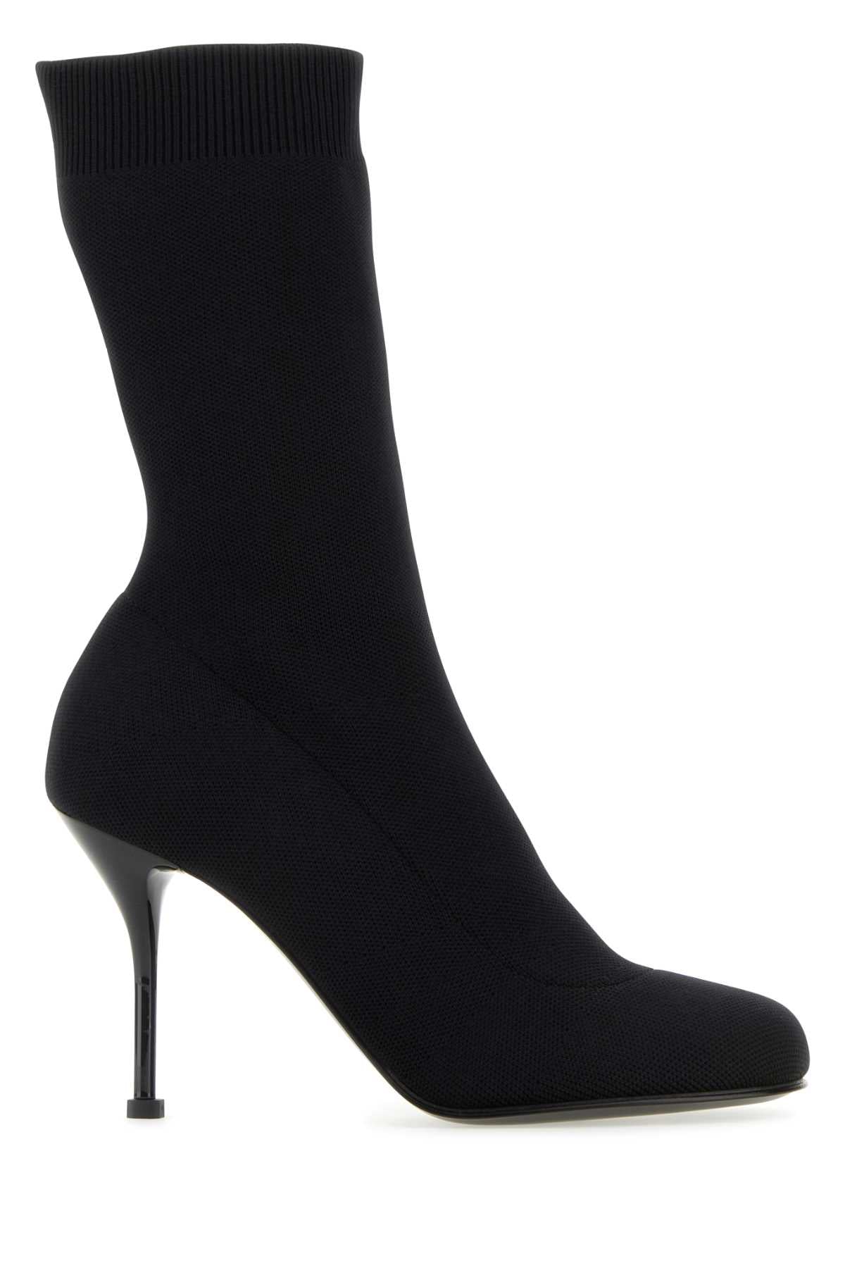 Alexander McQueen Stivali Ankle Boot — Black