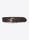 Dries Van Noten Bovine Leather Belt — Brown