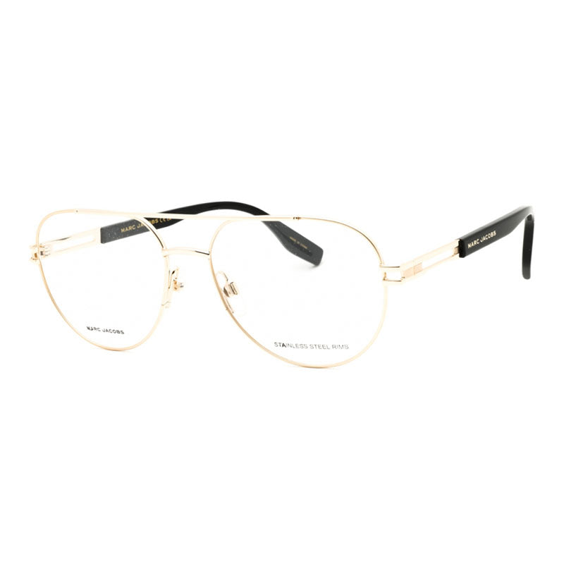 Marc Jacobs MARC6760J5G00 Aviator Metal Frame Eyeglasses — Gold