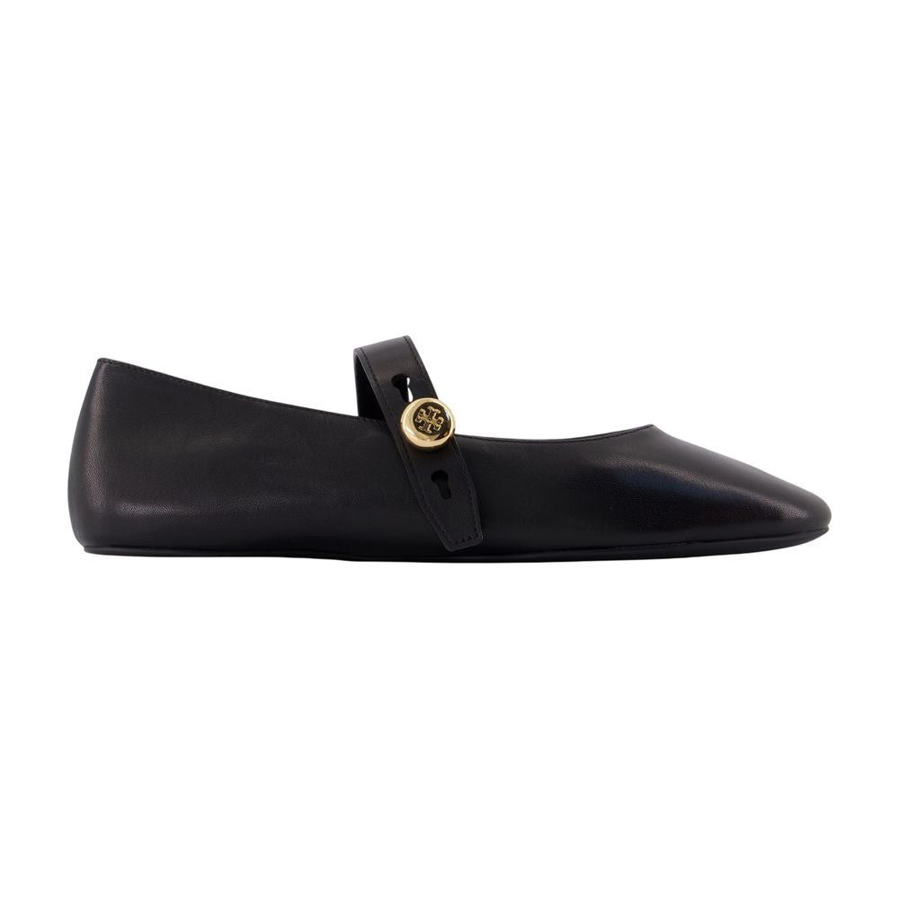 Tory Burch Romy Mary Jane Flat — Black