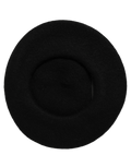 Dolce & Gabbana HAT10093 Wool and Cashmere Blend Beret — Black