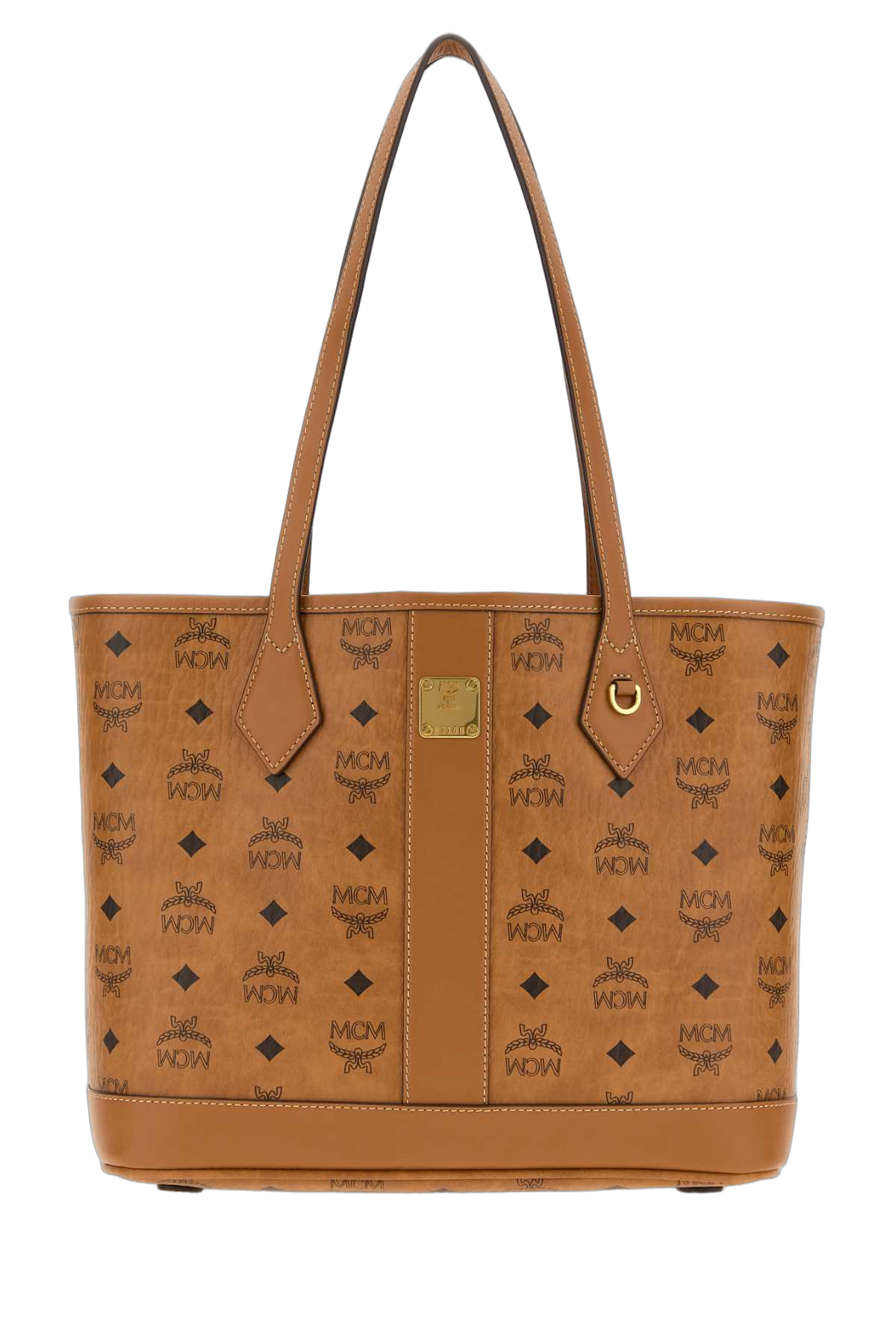 MCM Liz Vi Tote Bag — Cognac