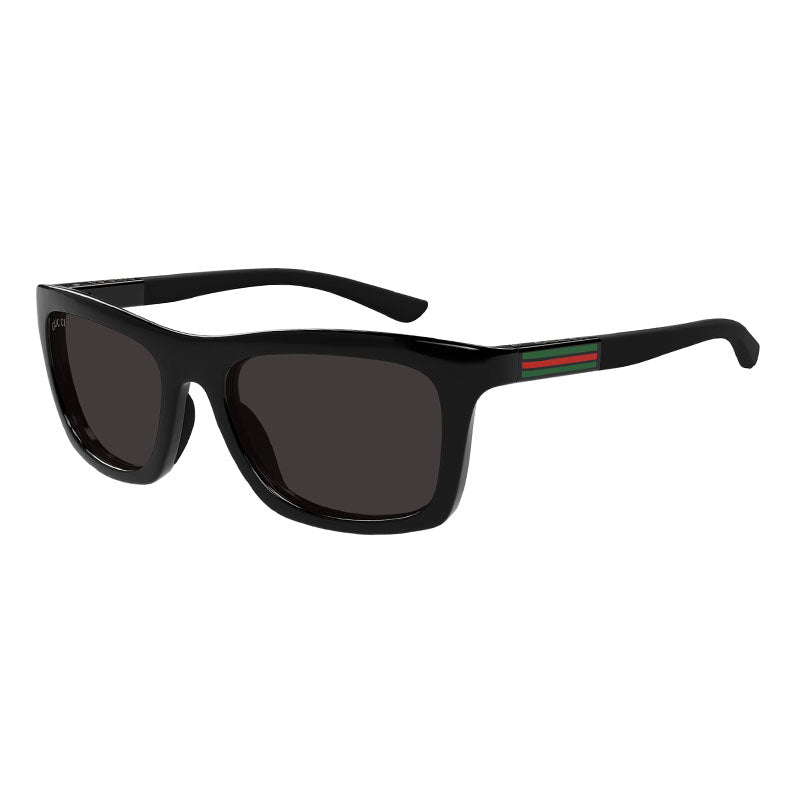 Gucci GG1735S001 Rectangle Full Rim Sunglasses — Black
