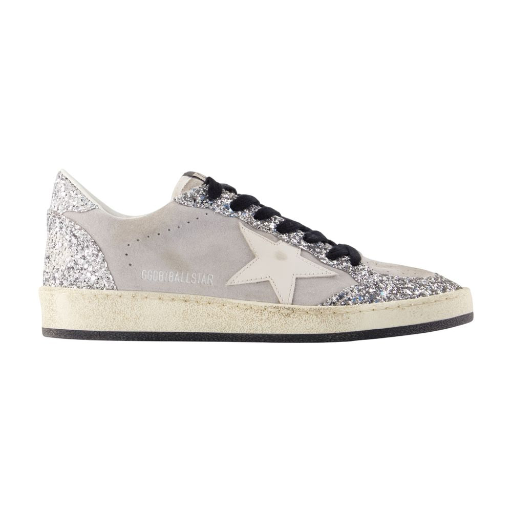 Golden Goose Deluxe Brand Ball Star Sneaker — Gray