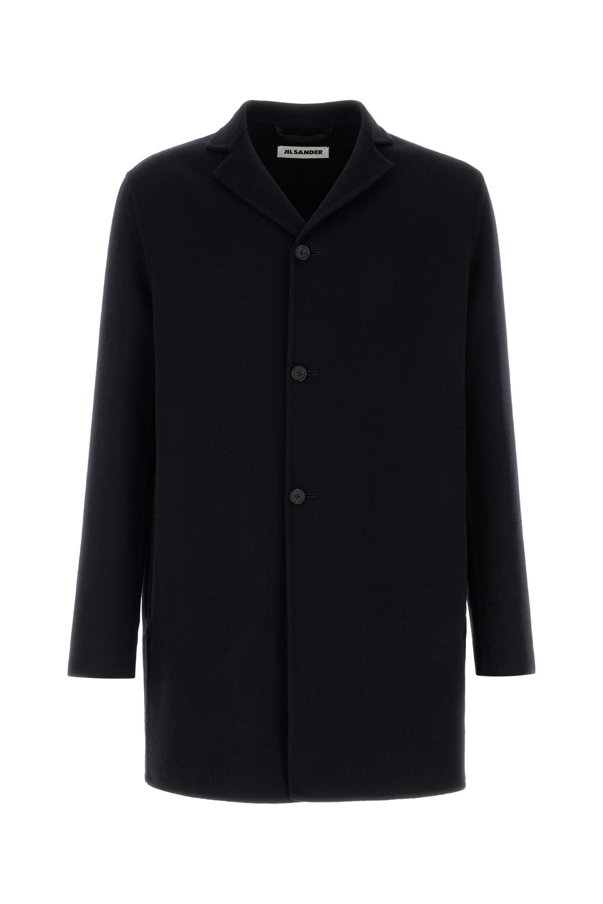 Jil Sander Jacket Coat — Navy