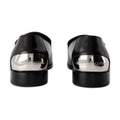 Alexander McQueen Metal Heel Loafer — Black