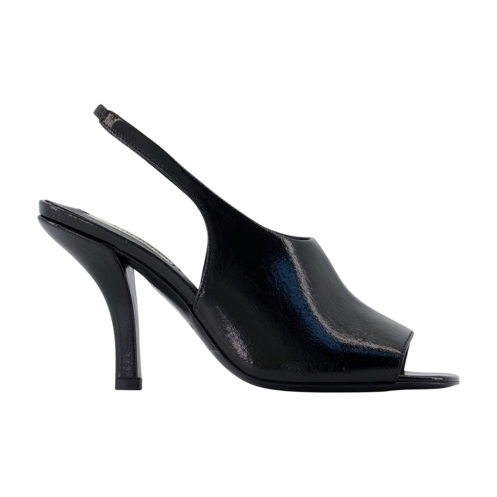 Toteme Contour Slingback Heel — Black