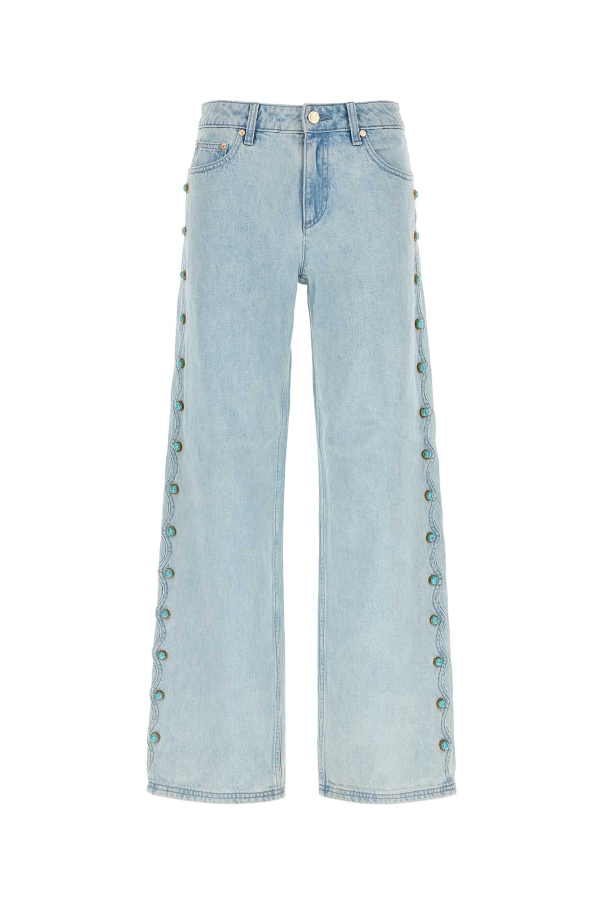 Cult Gaia Elphie Jeans — Blue