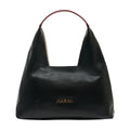 Marni Leather Top Handle Shoulder Bag — Black