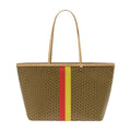 Tory Burch The Racer Tote Bag — Beige