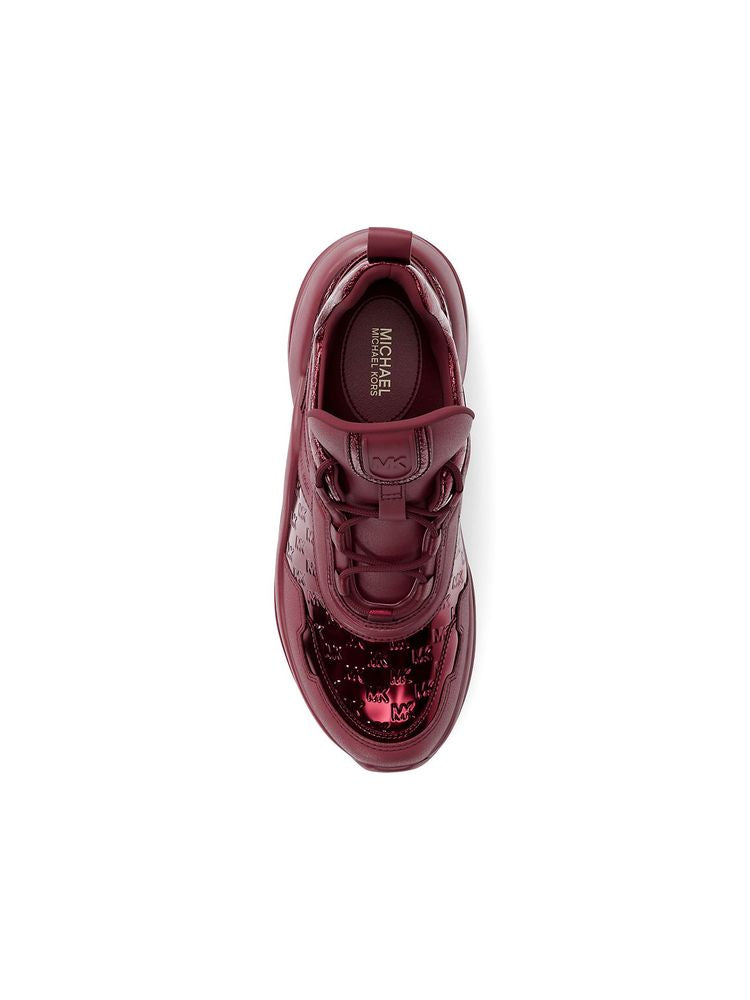 Michael Kors Olympia Trainer Sneaker — Cherry