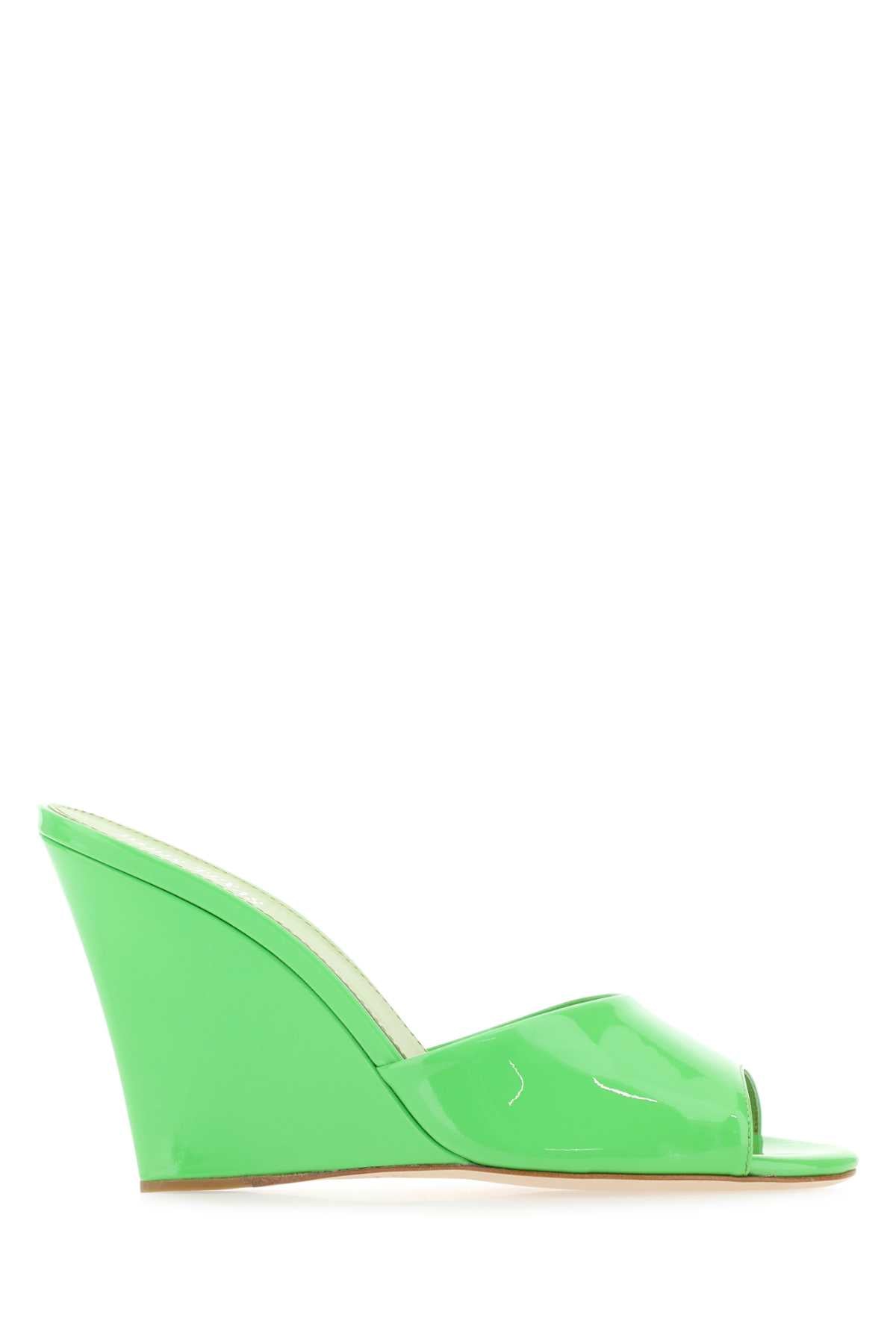 Paris Texas Kiwi Sandal — Green