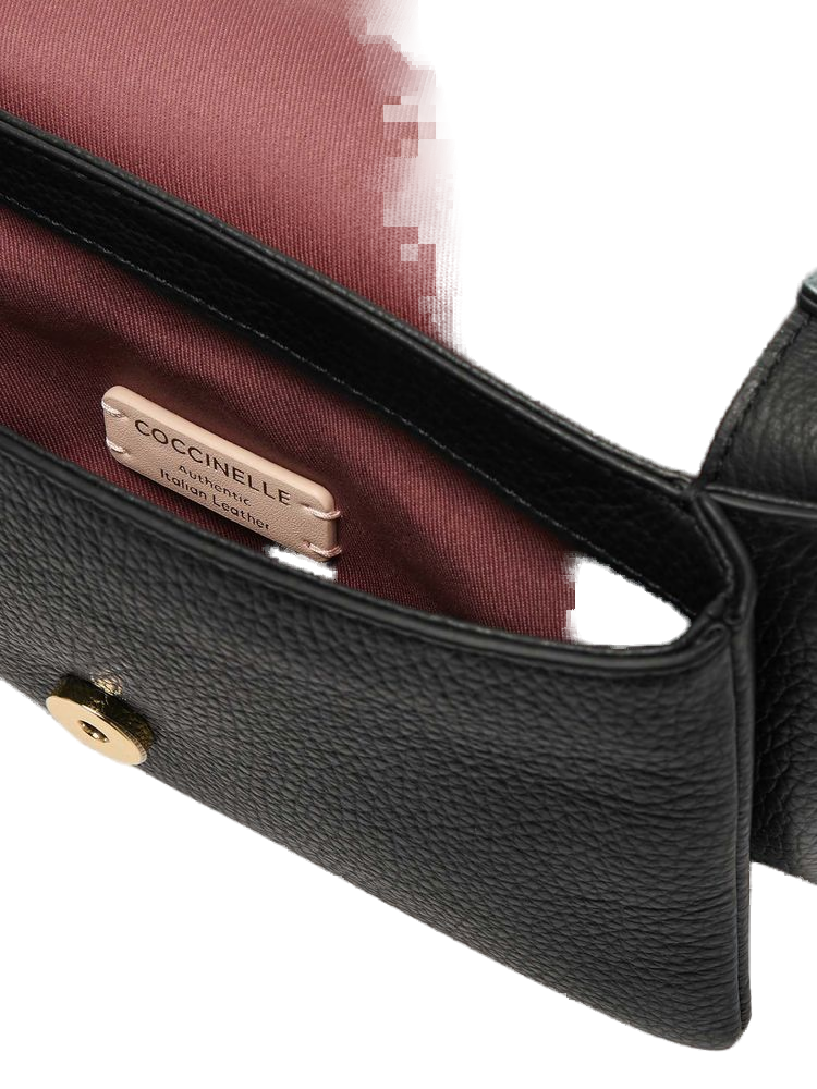 Coccinelle Dandy Mini Bag — Black