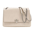 Tory Burch Charlie Shoulder Bag — Beige