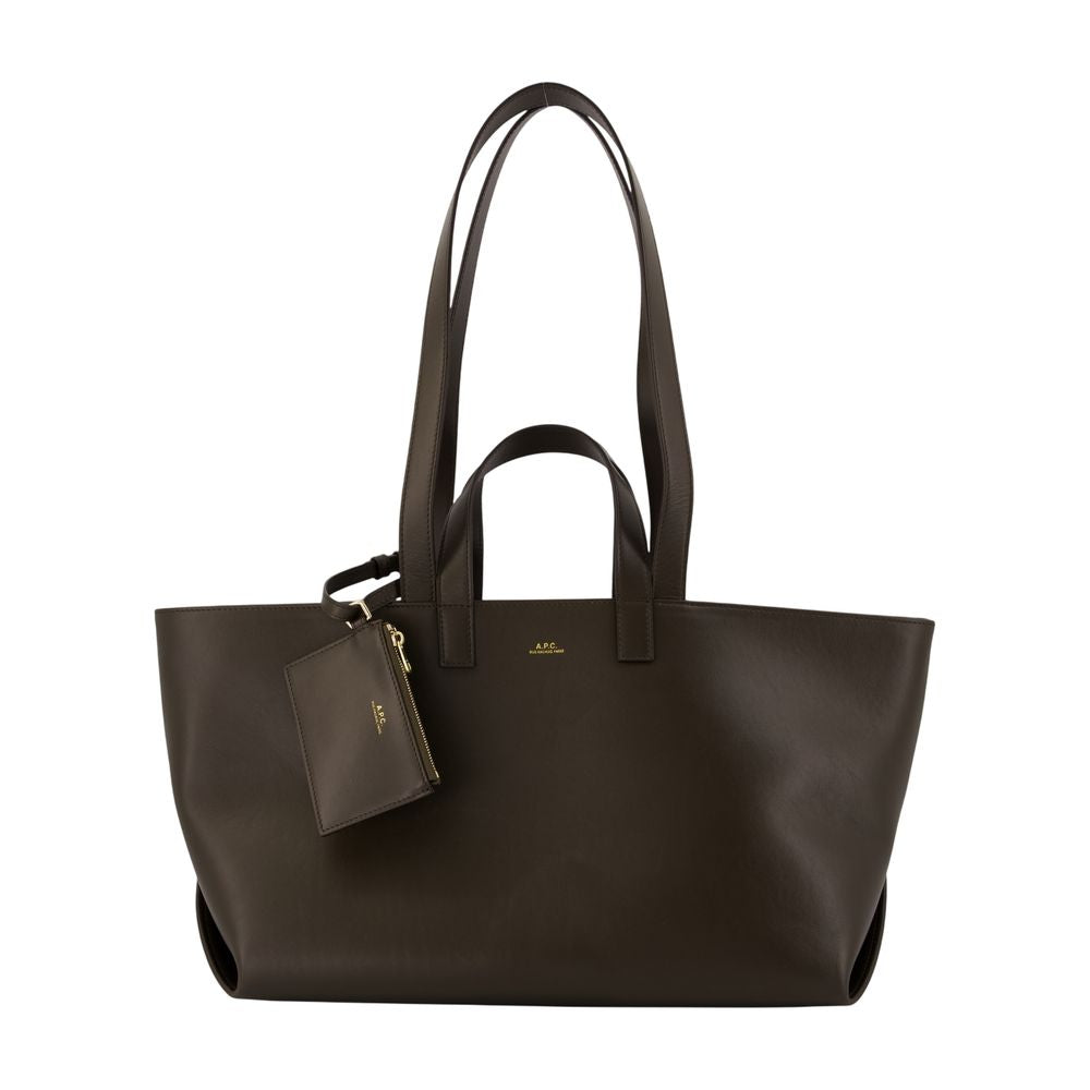 A.P.C. Le Drummer Shoulder Bag — Khaki