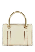 Dentro Tracolla Top Handle Bag — Cream