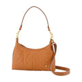 Coach Quilted Leather Shoulder Bag — Brown