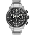 Citizen Eco-Drive Chronograph Watch — Black