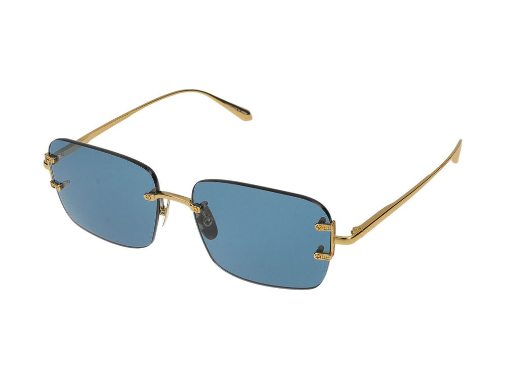 Linda Farrow LFL1476 Sunglasses — Yellow Gold