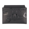 Vivienne Westwood Embossed Calfskin Card Case — Black