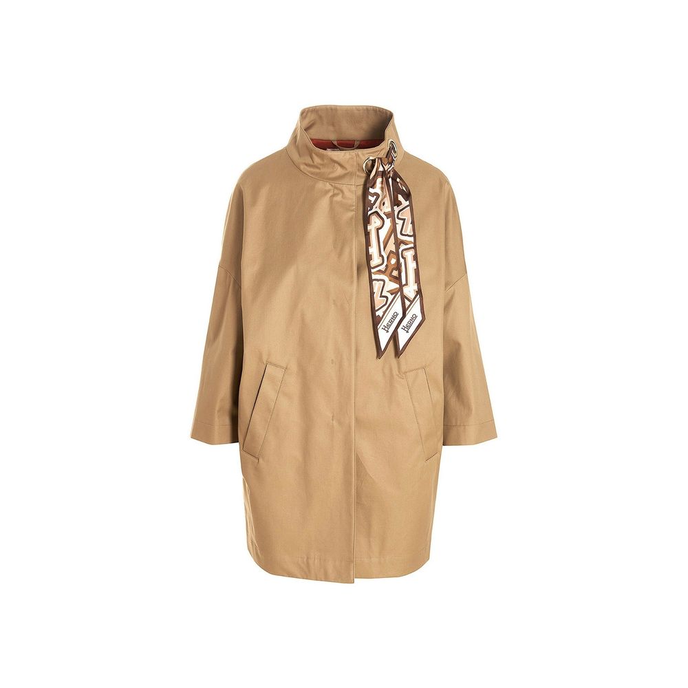 Herno Cotton Coat — Beige
