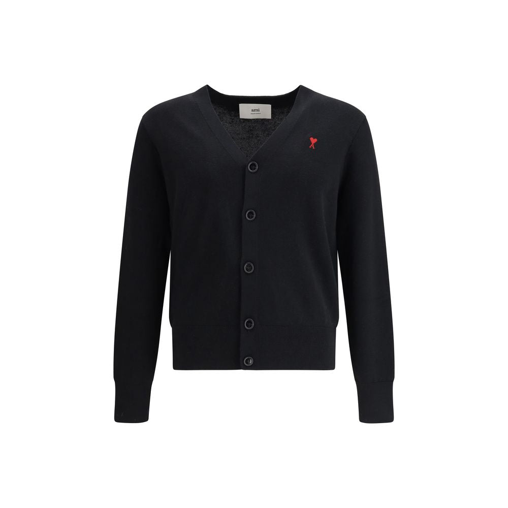 AMI Paris Cardigan — Black