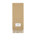 Maison Kitsune Wool Scarf — Beige