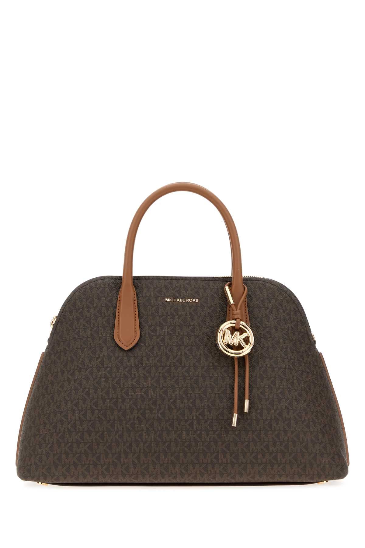 Michael By Michael Kors Dome Shoulder Bag — Brown