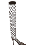 Stella McCartney Cutout Lattice Boot — Brown