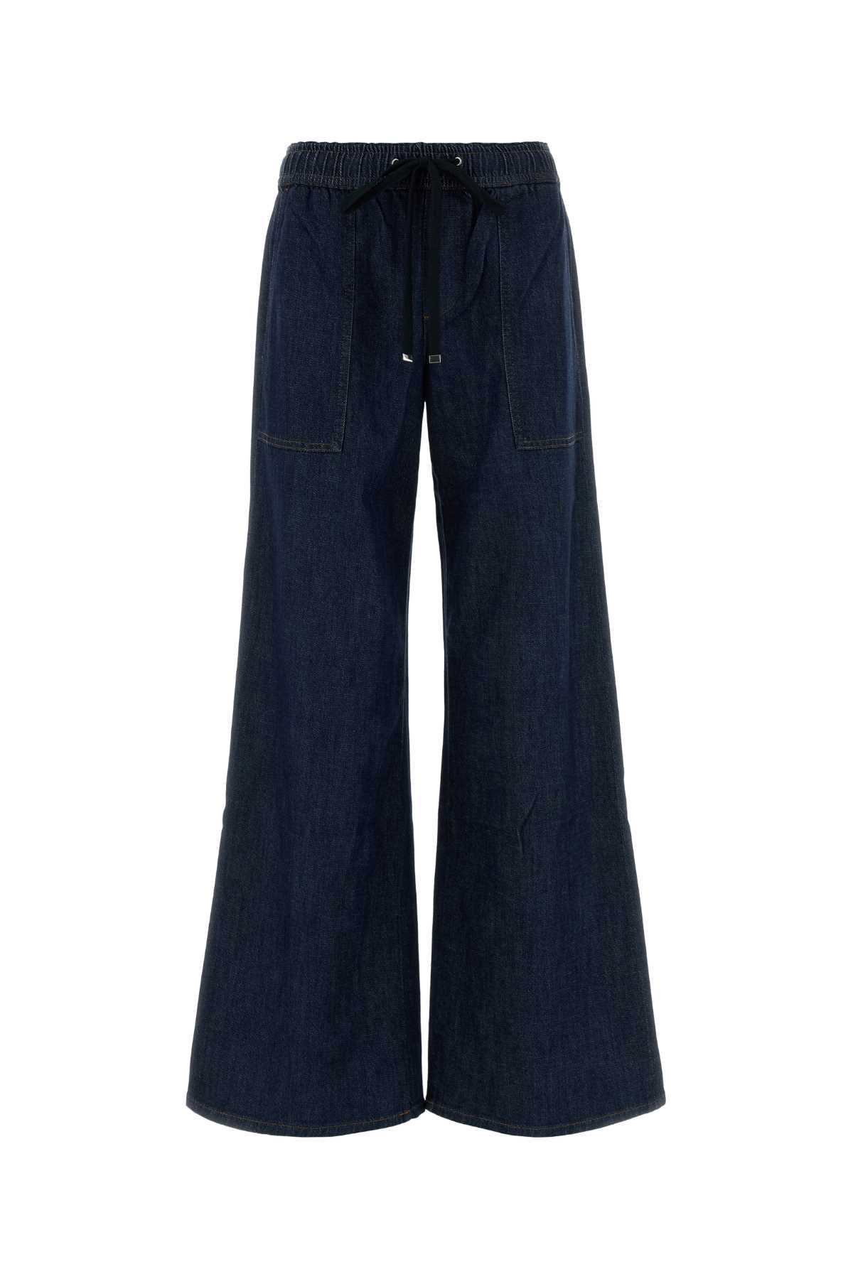 Seven For All Mankind Utility Pull On Jeans — Navy